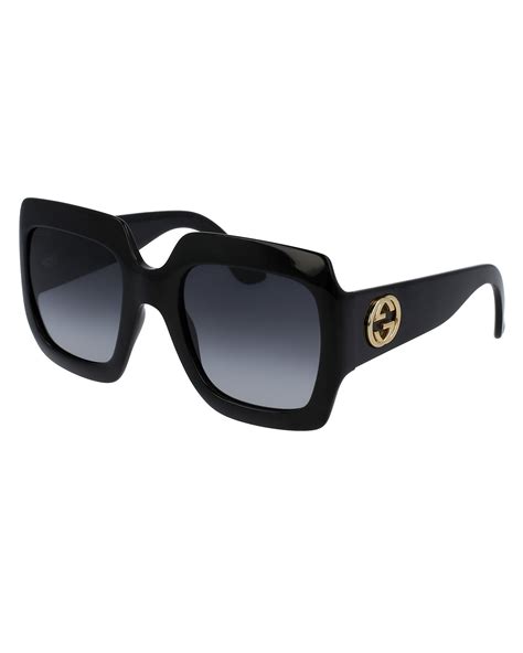 gucci 57mm sunglasses|gucci oversized square sunglasses.